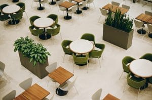 Planos de cafetería